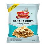 JABSONS BANANA CHIPS SALTED 150GM